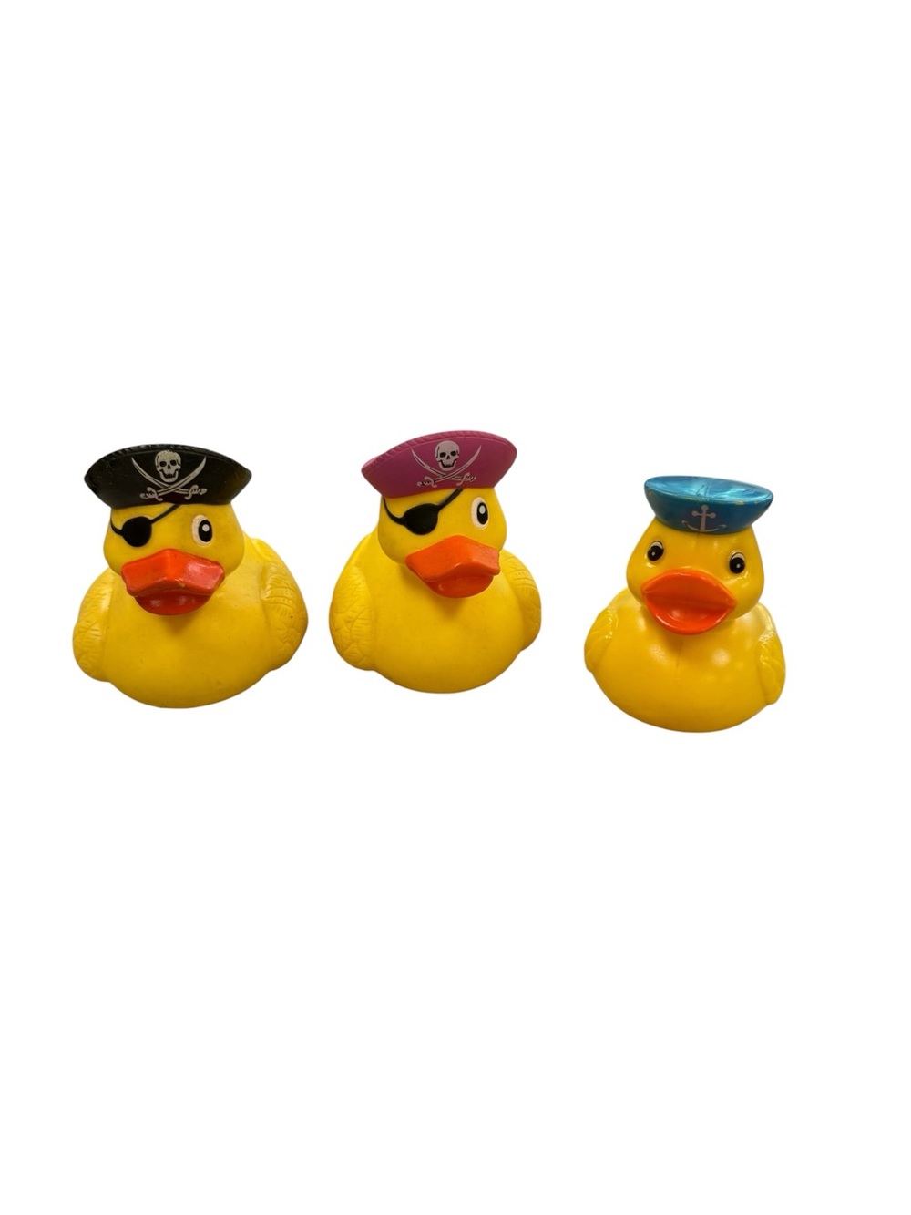 Set of 9 Yellow Pirate & Sailor Rubber Duck Toys - Picture 2 of 4